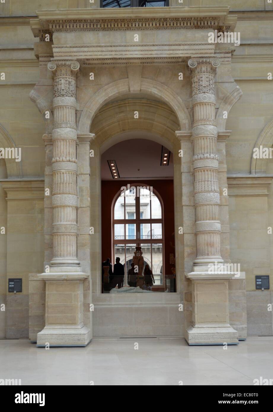 Arcade-Ionique du Palais des Tuileries Stockfoto