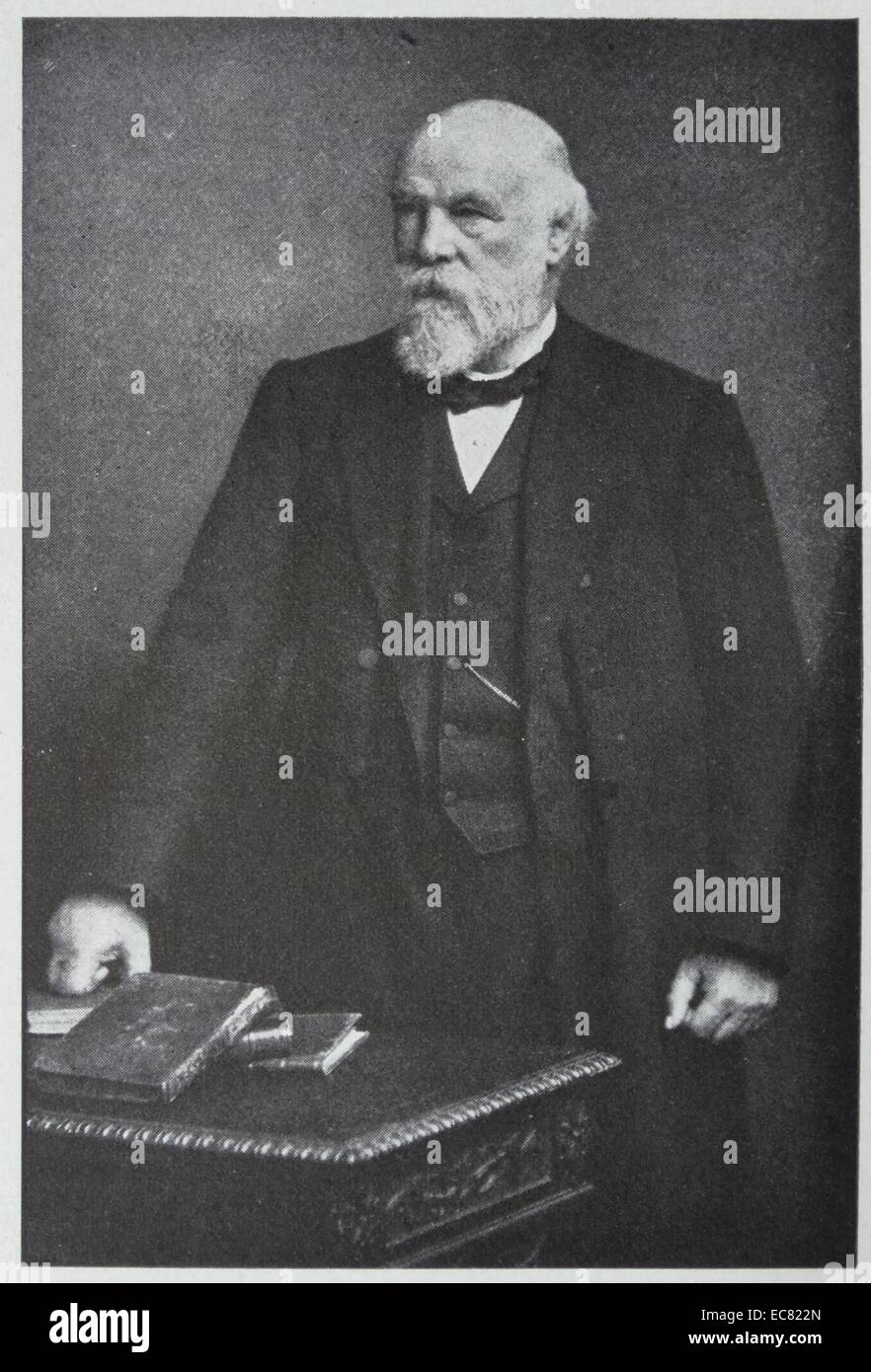 Sir William Turner (7. Januar 1832 bis 15. Februar 1916) war ein britischer Anatom und Rektor der Universität von Edinburgh, Schottland, von 1903 bis 1916. Stockfoto
