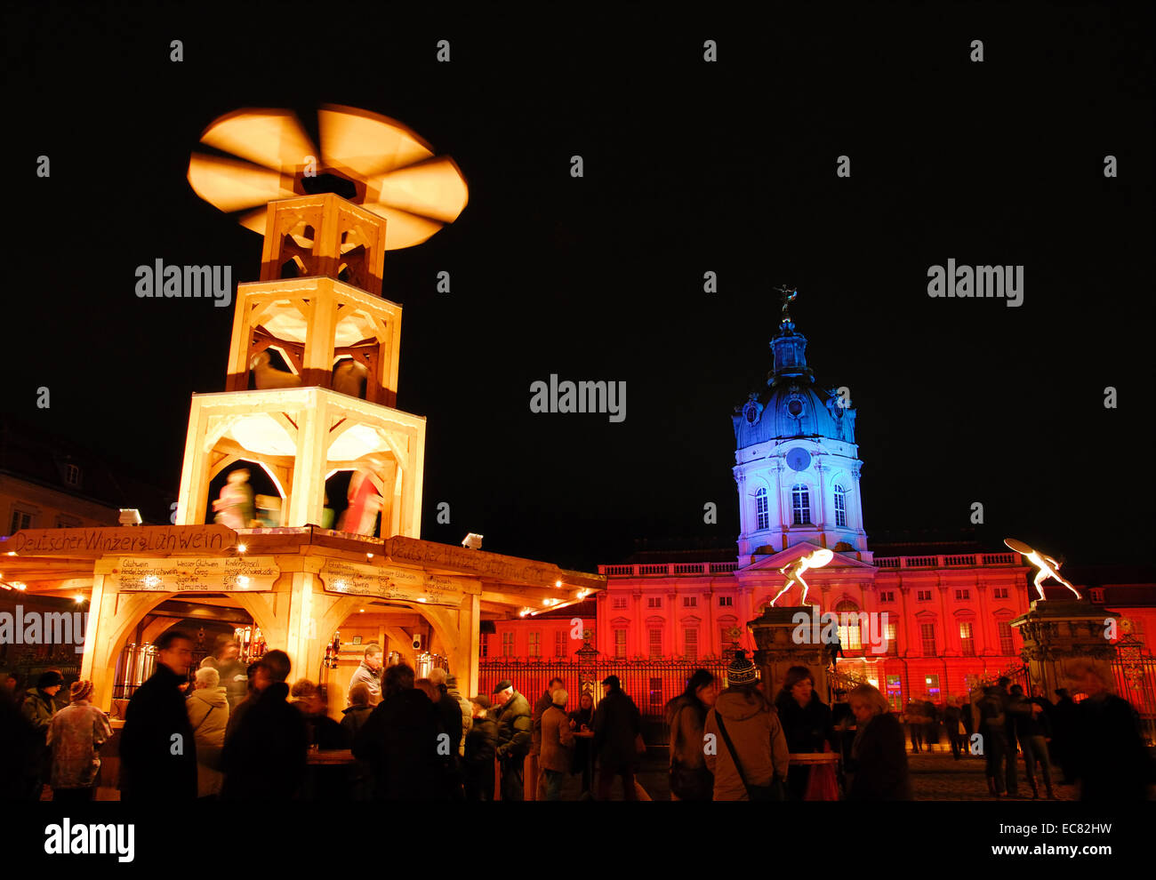 Weihnachtsmarkt im charlottenburger schloss Fotos und Bildmaterial in