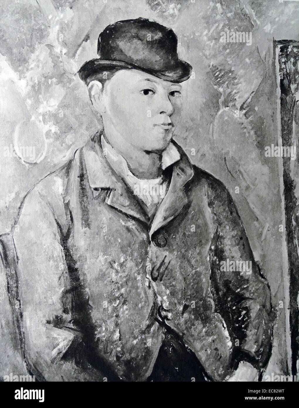 Porträt des Künstlers Sohn von Paul Cézanne (1839-1906) französische Künstler und post-impressionistischen Malers. Vom Jahre 1885 Stockfoto