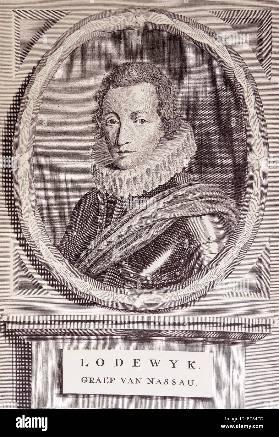 Wilhelm Ludwig von Nassau-Saarbrücken (1590-1640) Graf von Saarbrücken. Stockfoto