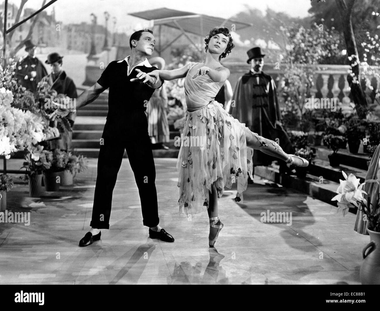 Noch aus dem Film "Ein Amerikaner in Paris" einen amerikanischen Musicals. In den Hauptrollen Gene Kelly und Leslie Caron. Datierten 1951 Stockfoto