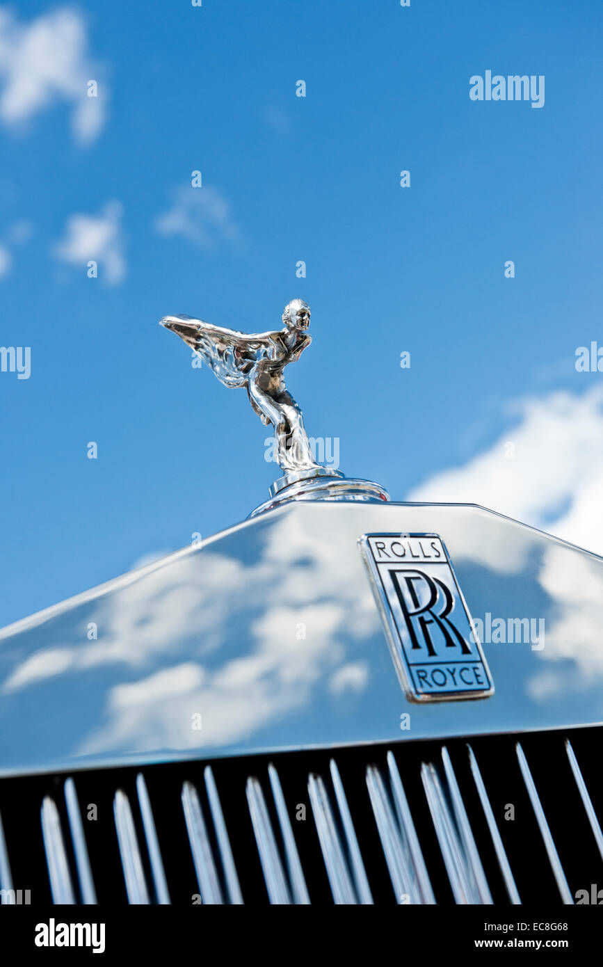 Rolls Royce Spirit of Ecstasy Maskottchen Stockfoto
