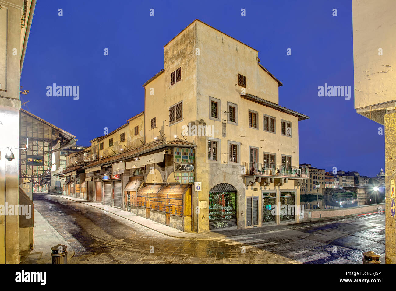 Ponte Vecchio, Florenz, Firenze Italia Stockfoto