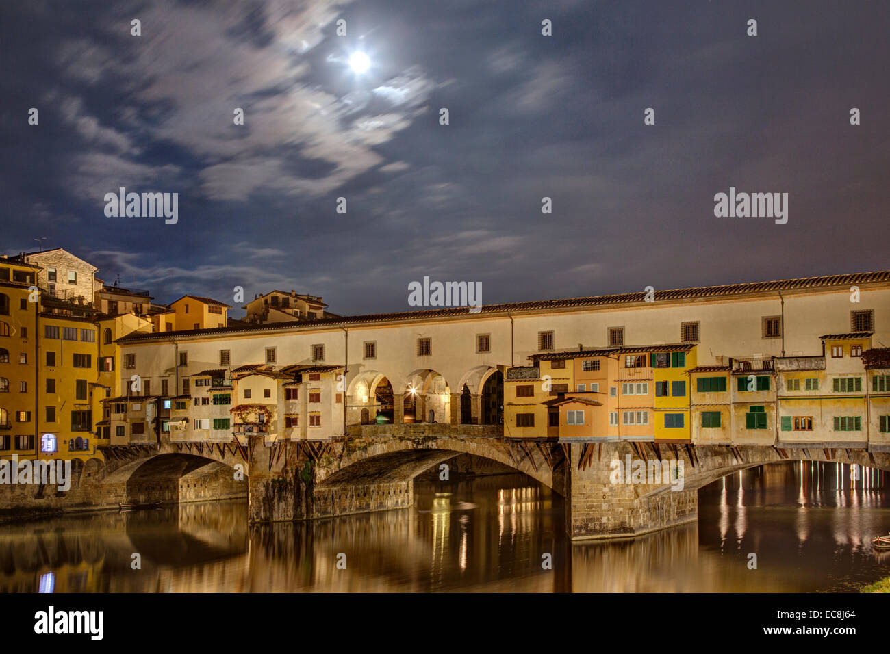 Ponte Vecchio, Florenz, Firenze Italia Stockfoto