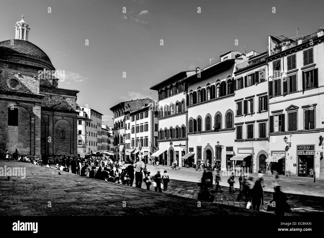 San Lorenzo, Florenz Italien Stockfoto