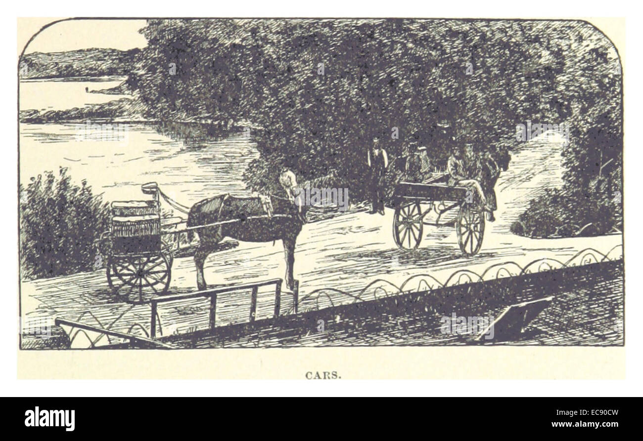 French(1891) p181 Autos Stockfoto