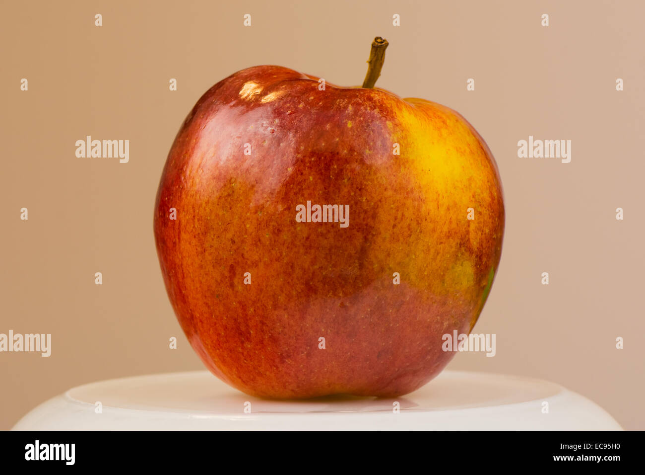 Roter Apfel Stockfoto