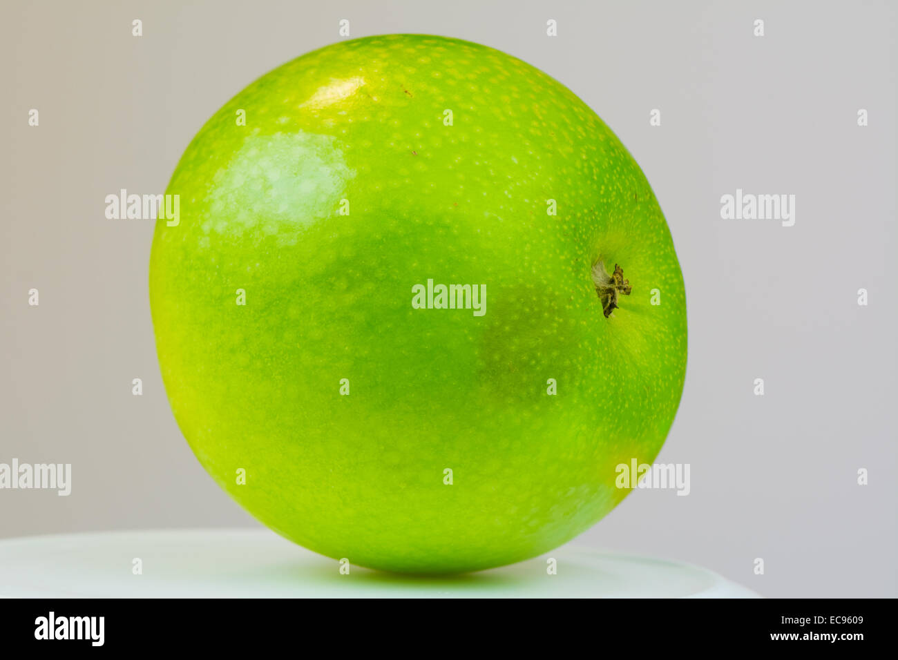 Grüner Apfel Stockfoto