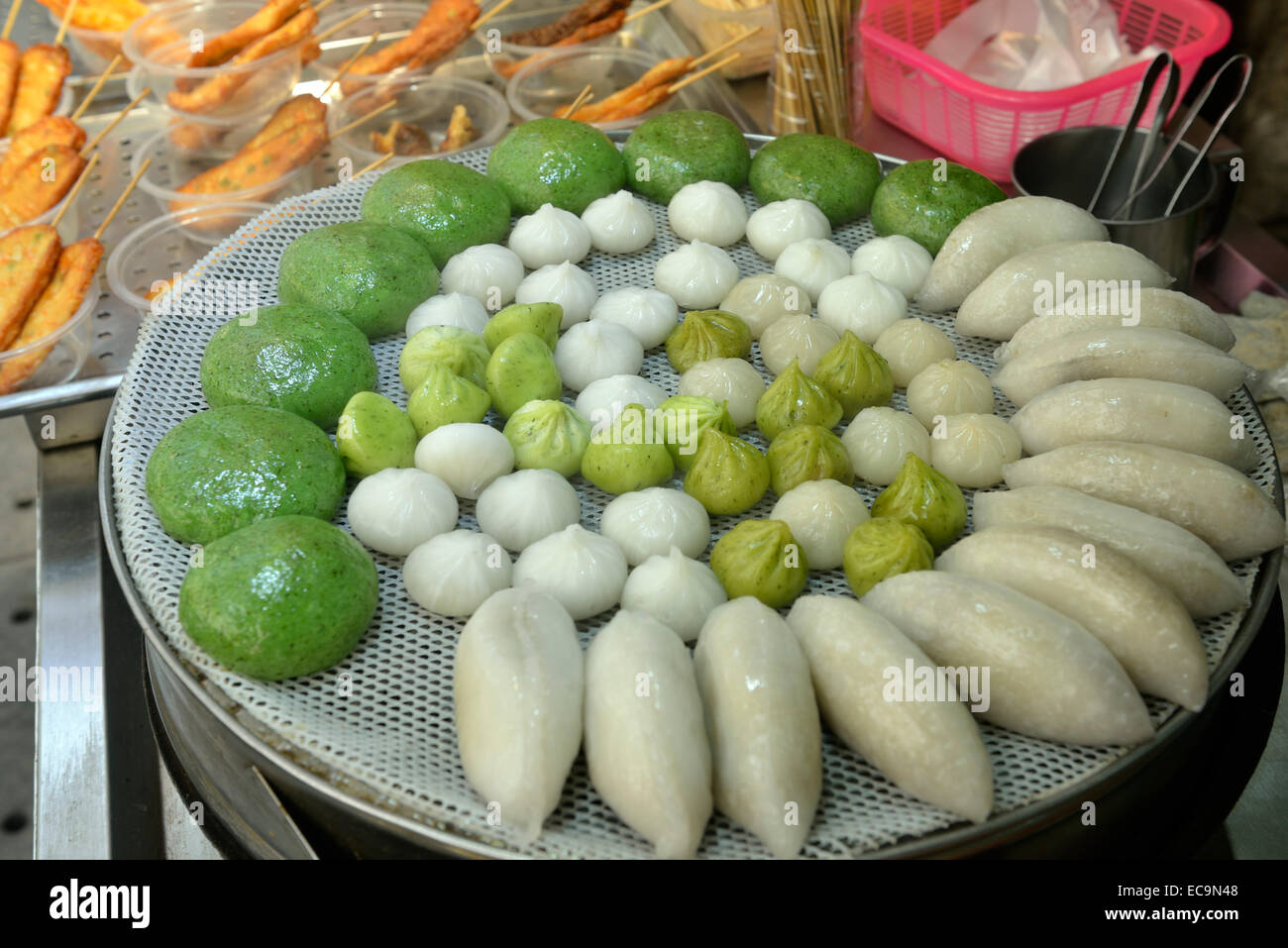 Glutinous Reis Snack in Xiamen Zengcuoan. 2014 Stockfoto