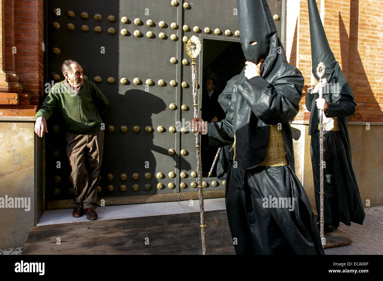 Sevilla Semana Santa, der Karwoche. Andalusien, Spanien Stockfoto