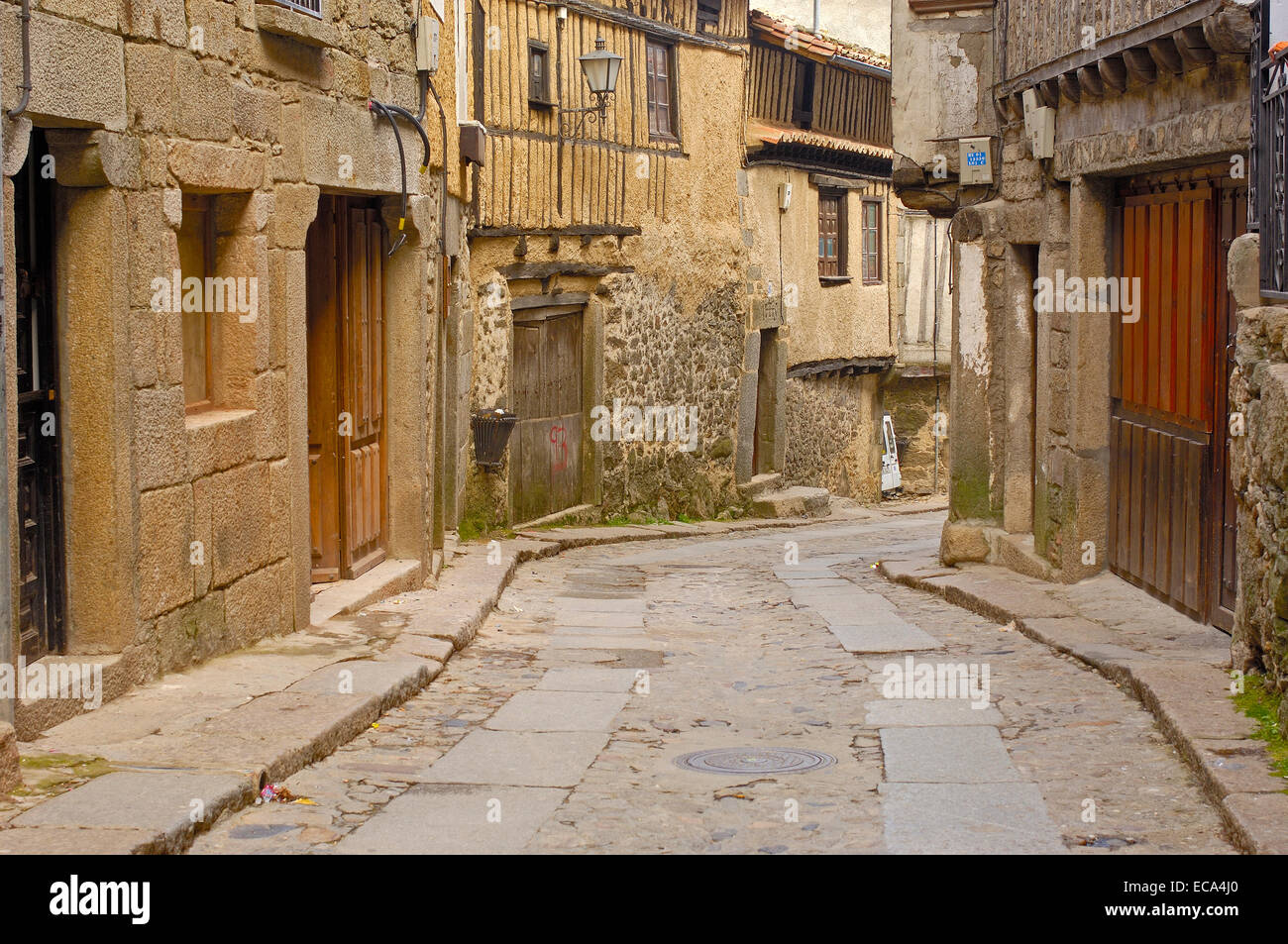 La Alberca, Las Batuecas-Naturpark Sierra de Francia, Salamanca Provinz, Spanien, Europa Stockfoto