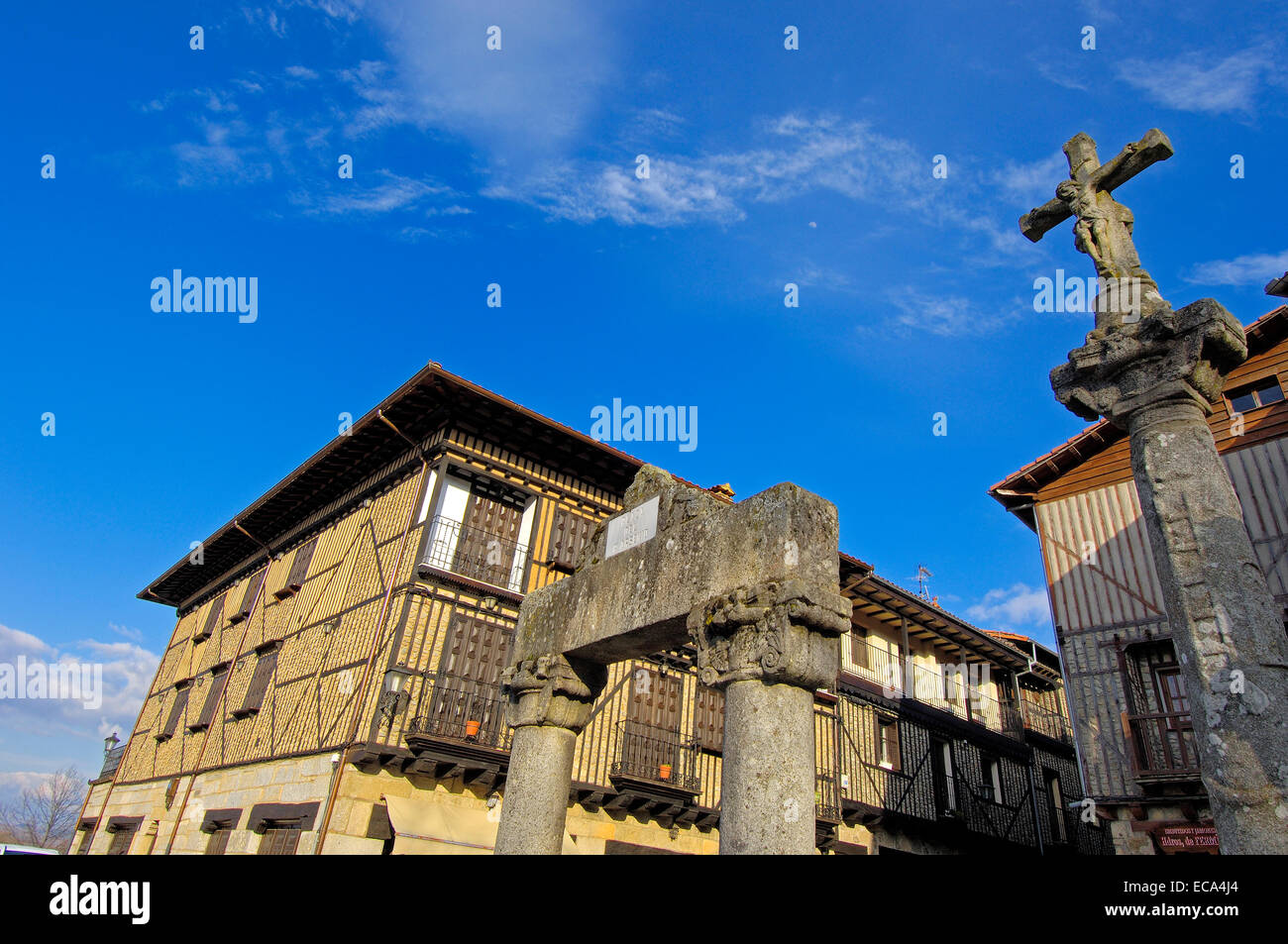 La Alberca, Las Batuecas-Naturpark Sierra de Francia, Salamanca Provinz, Spanien, Europa Stockfoto