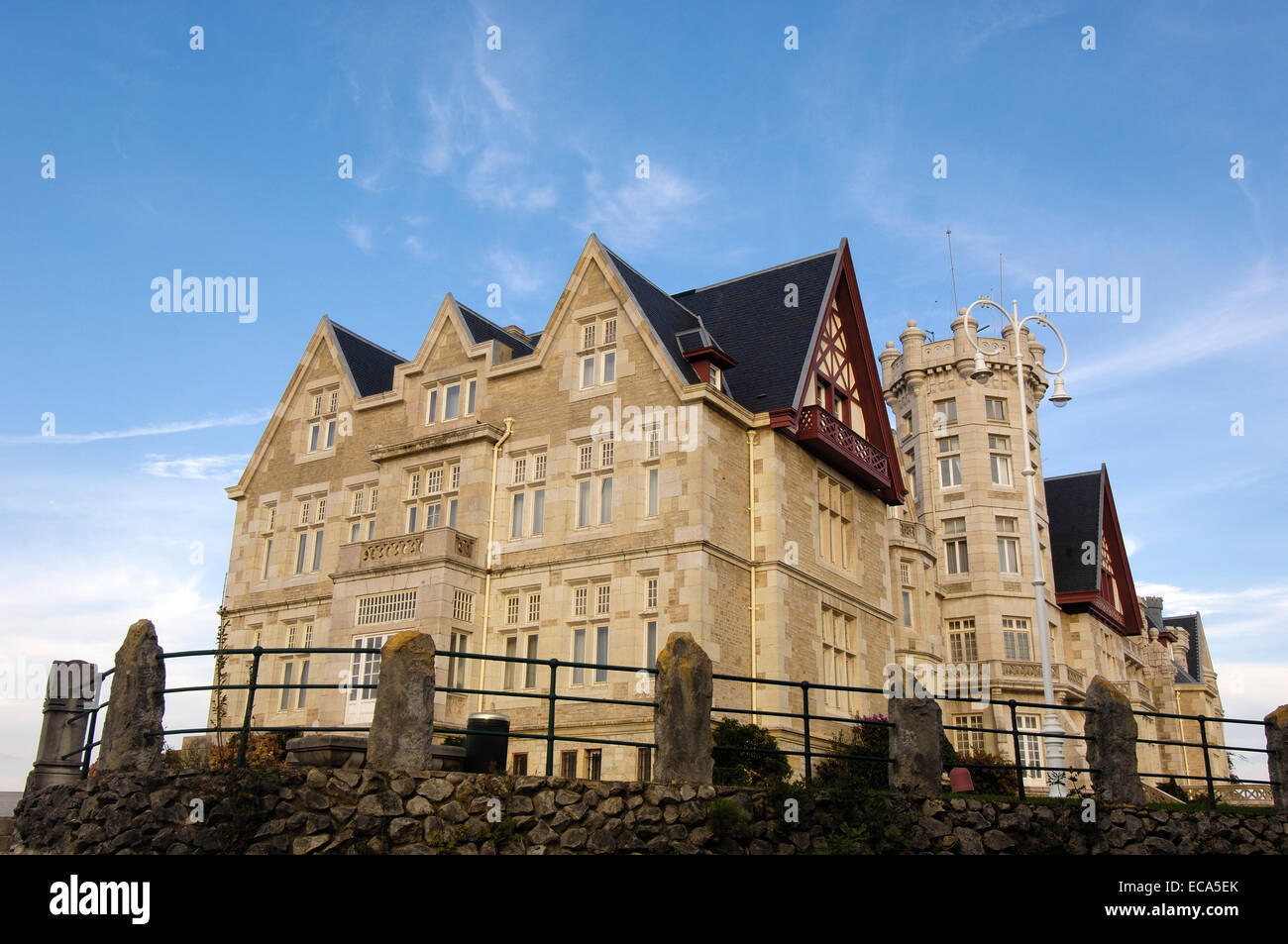 Universidad Internacional Menéndez Pelayo Universität, Palacio De La Magdalena, Santander, Kantabrien, Spanien, Europa Stockfoto