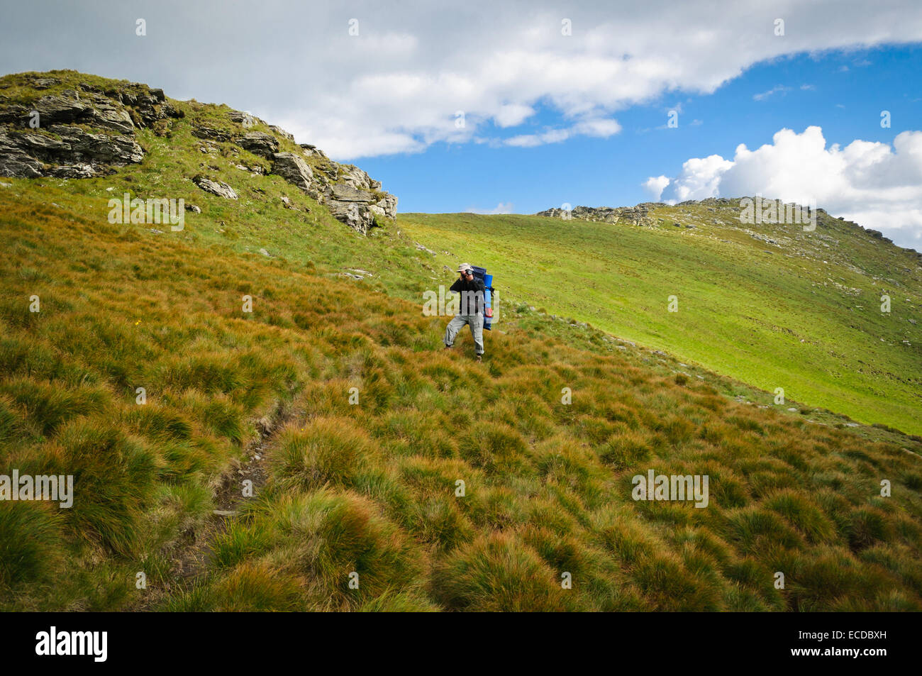 Landschaftsfotografen fotografieren Stockfoto