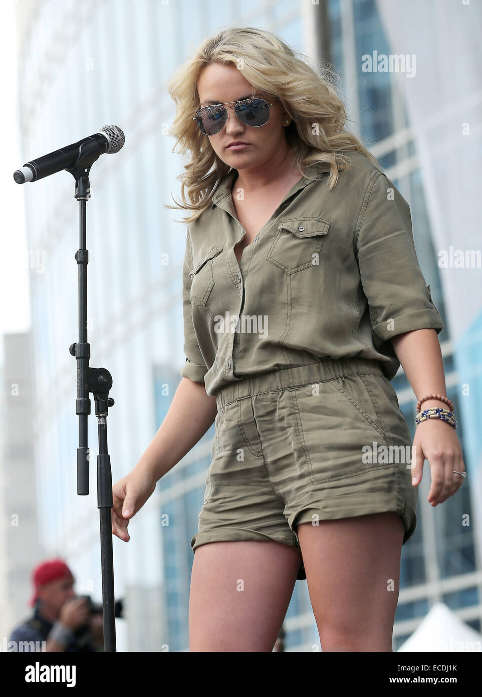 2014 CMA Music Festival - Tag 4 - Performances mit: Jamie Lynn Spears wo: Nashville, Tennessee, Vereinigte Staaten, wann: 8. Juni 2014 Stockfoto