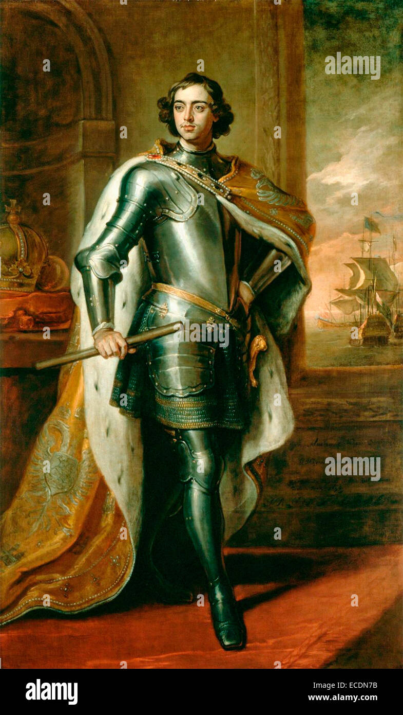 Russischer zar peter der große Fotos und Bildmaterial in hoher