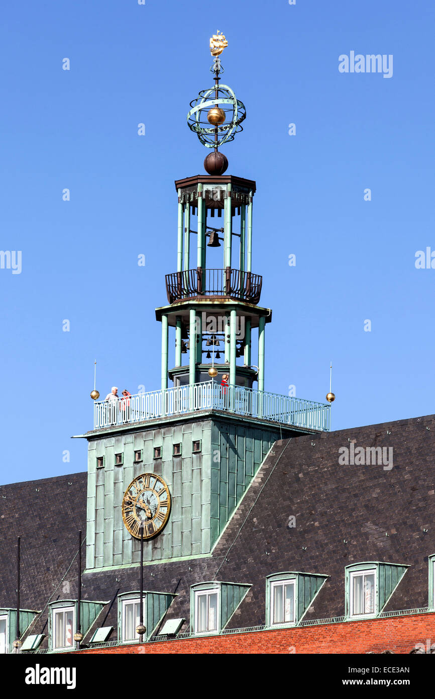 Ehemaliges Rathaus, heute ostfriesischen Museum, Emden, Ostfriesland, Niedersachsen, Deutschland Stockfoto