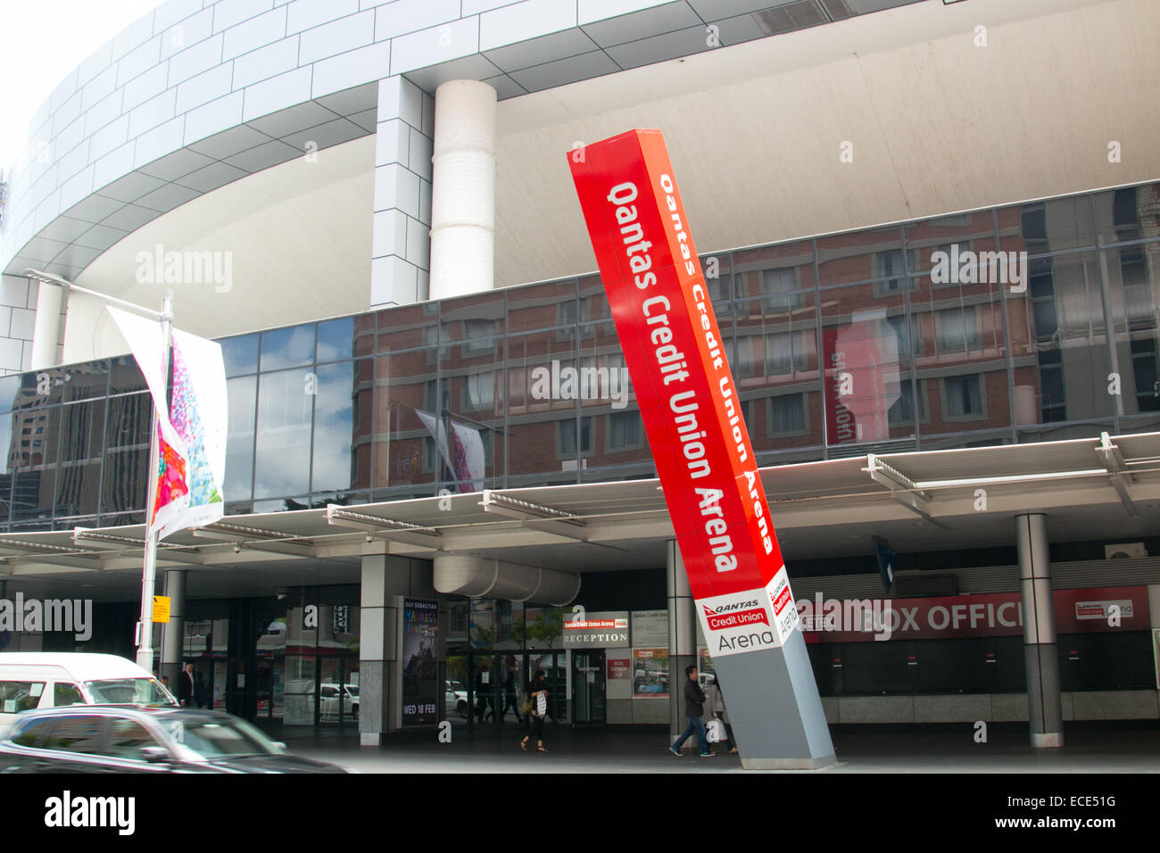 Qantas Genossenschaftsbank Konferenz Arena in Haymarket Sydney, Australien Stockfoto