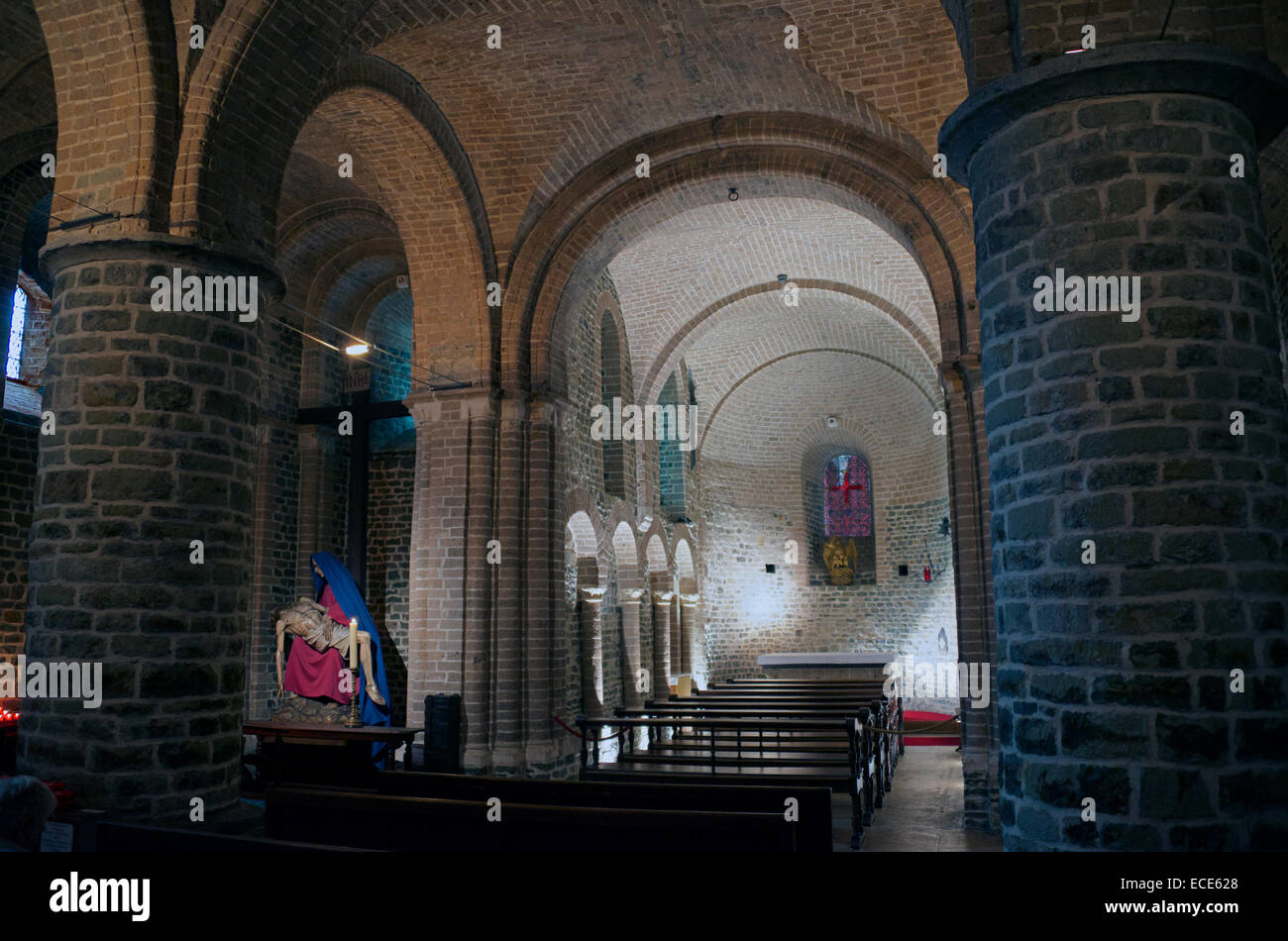 Inneren Basil Kapelle Brügge Belgien Stockfoto