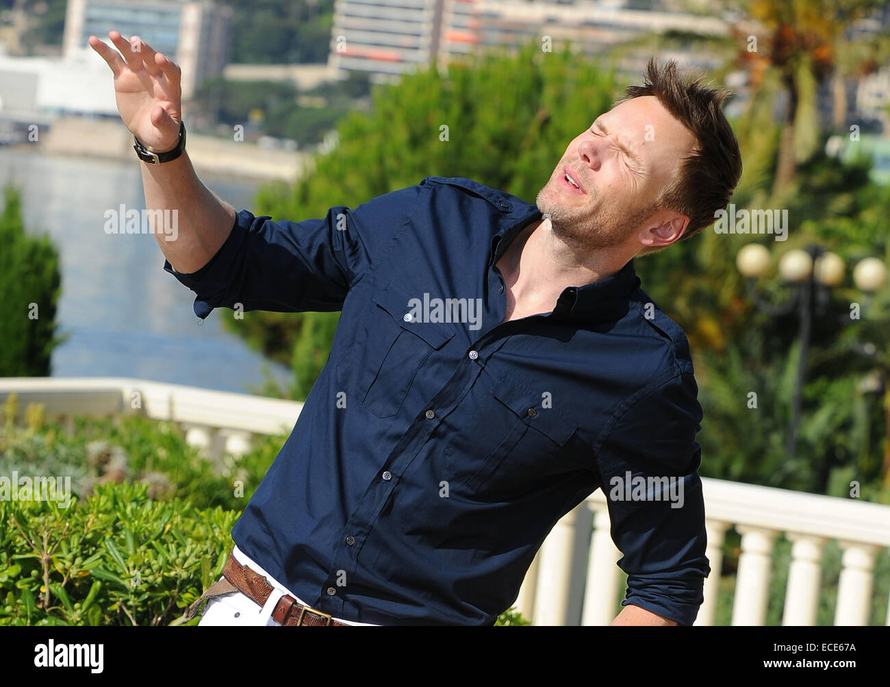 54. Monte Carlo Television Festival - "Gemeinschaft" Photocall Featuring: Joel McHale Where: Monte Carlo bei: 9. Juni 2014 Stockfoto