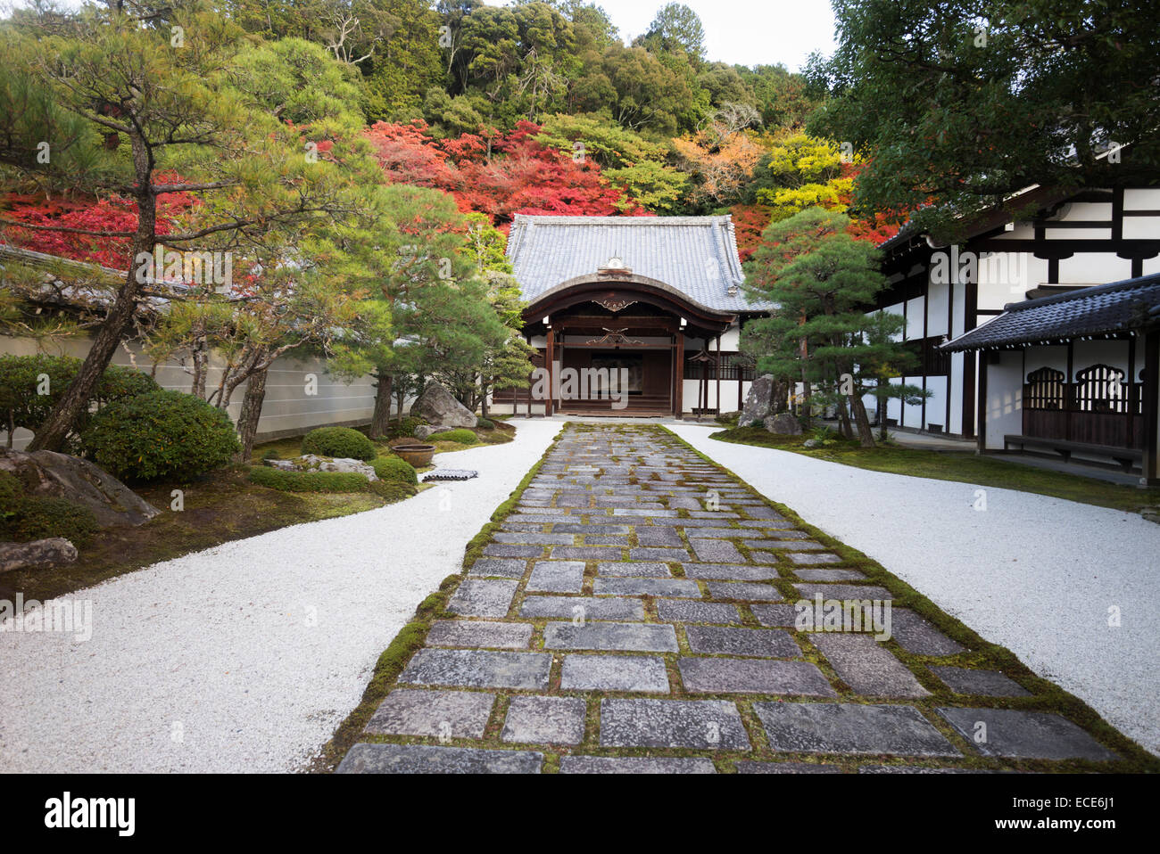 Nanzen-Ji-Tempel, Kyoto, Japan. Stockfoto