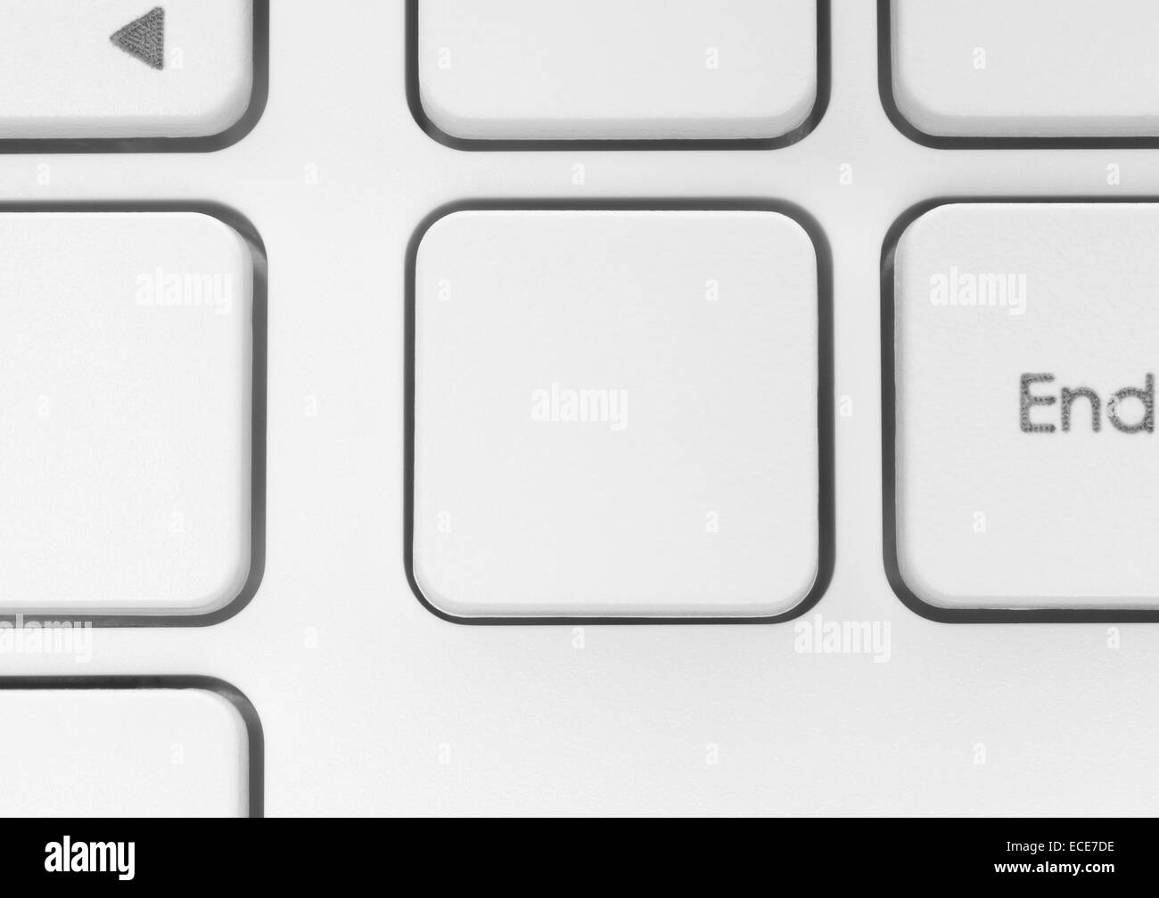 Leer-Taste auf der Tastatur Stockfoto