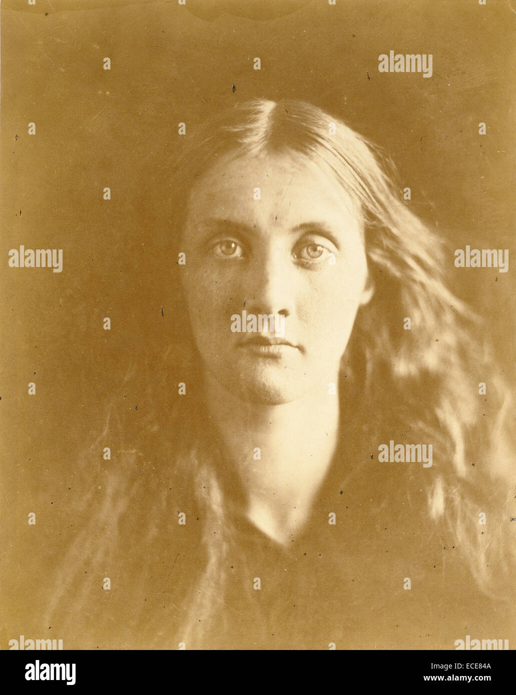 Julia Jackson; Julia Margaret Cameron, Brite/Britin, Indien, 1815-1879 geboren; Süßwasser, England, Europa; 1867; Albumin-Silber-print Stockfoto