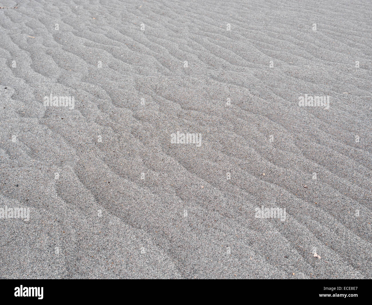 Vulkanasche aus Mt Yasur, Tanna, Vanuatu Stockfoto