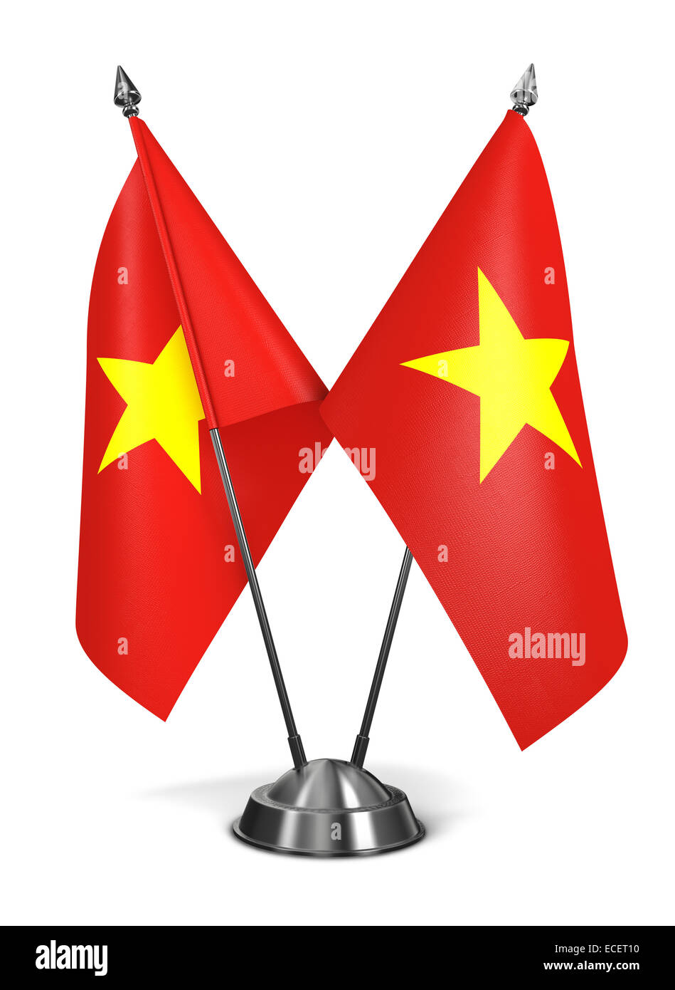 Vietnam - Miniatur-Flags. Stockfoto