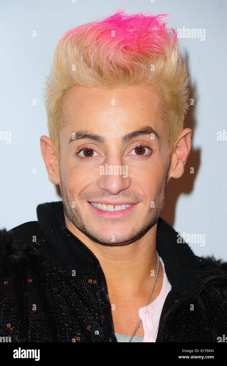 New York, NY, USA. 12. Dezember 2014. Frankie Grande im Presseraum für Z100 Jingle Ball 2014 präsentiert von Goldfish Puffs, Madison Square Garden, New York, NY 12. Dezember 2014. Bildnachweis: Gregorio T. Binuya/Everett Collection/Alamy Live-Nachrichten Stockfoto