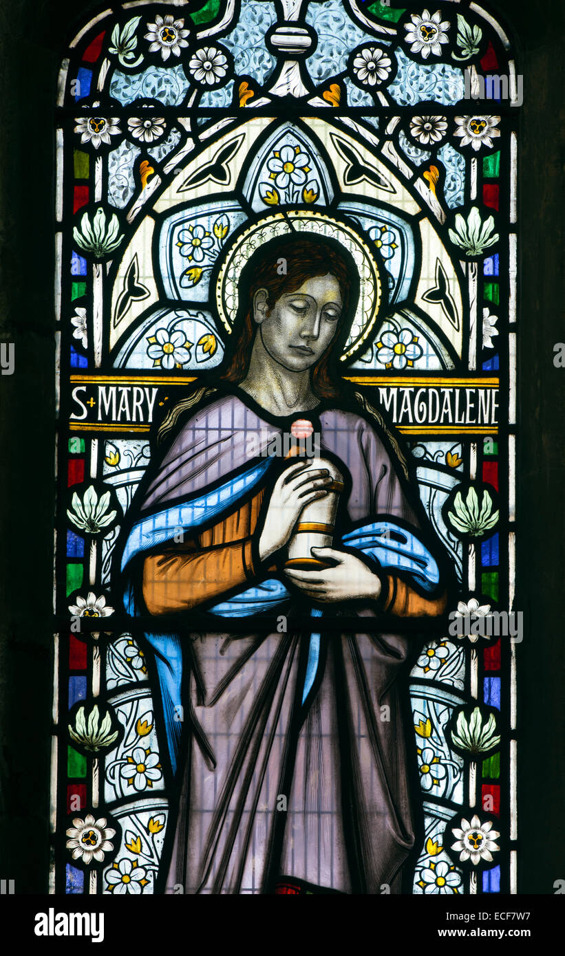 Mary Magdalene Glasmalerei, St. Maria Magdalena Kirche, Wardington