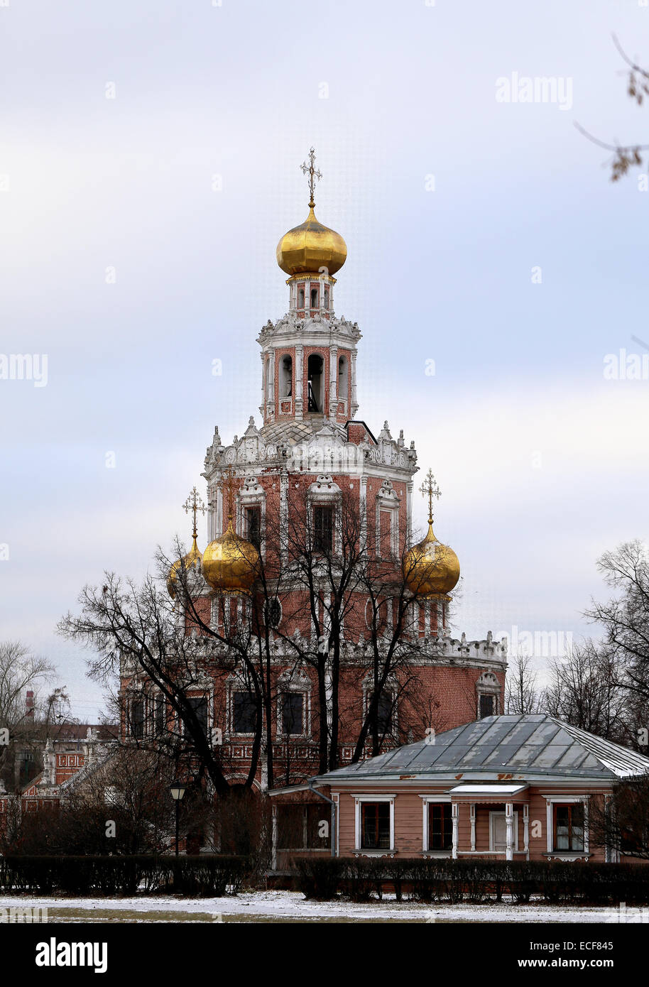 Orthodoxe Kirche der Fürbitte bei Fili Stockfoto