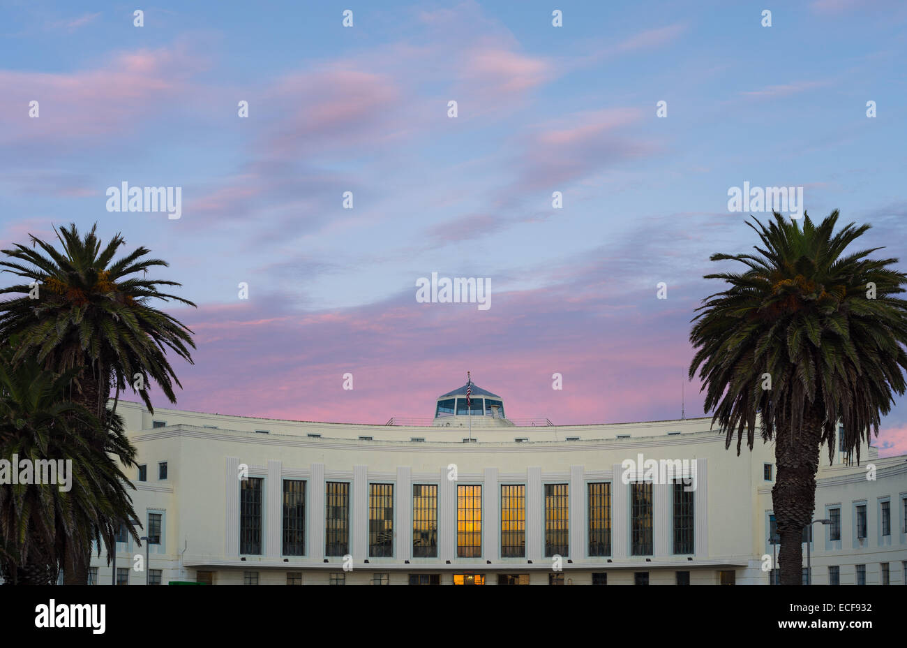 Treasure Island-Verwaltungsgebäude. Stockfoto