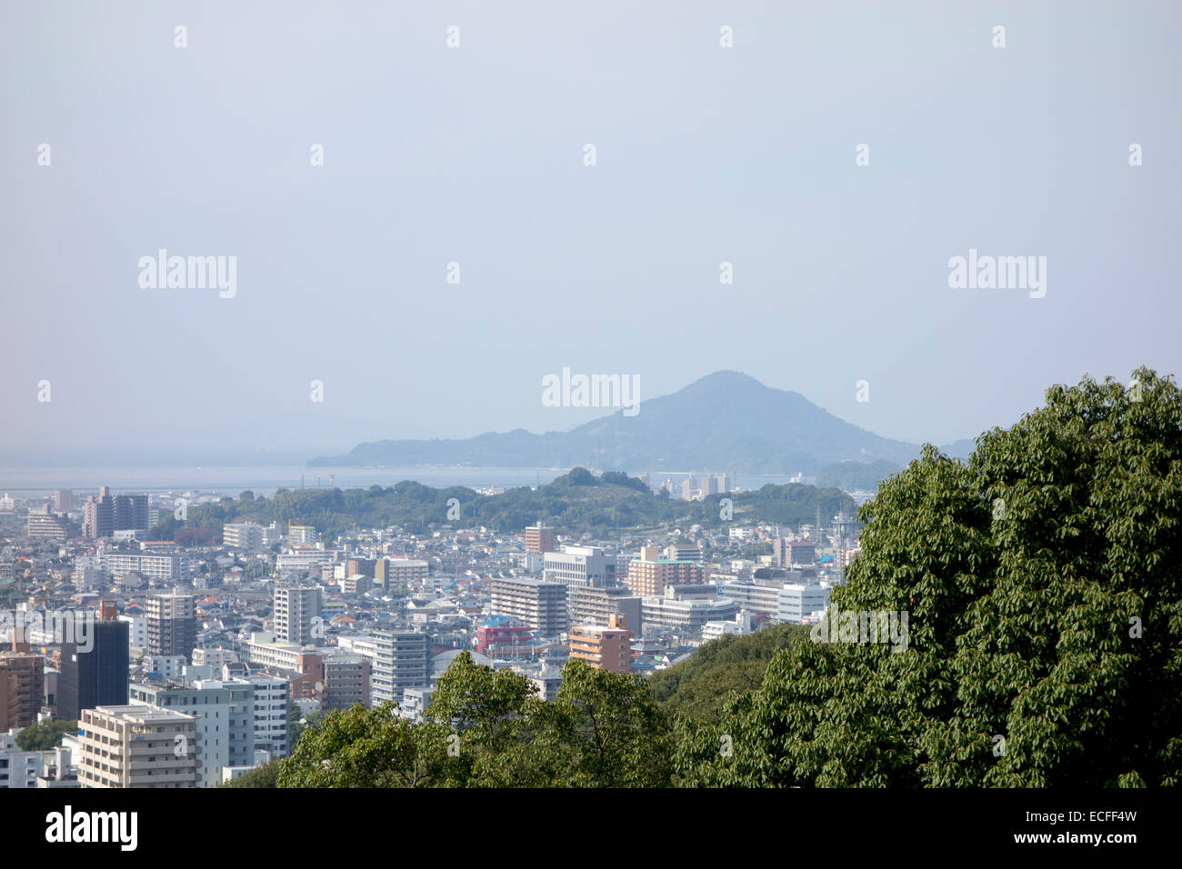 Matsuyama, Stadt, Shikoku, Japan Stockfoto