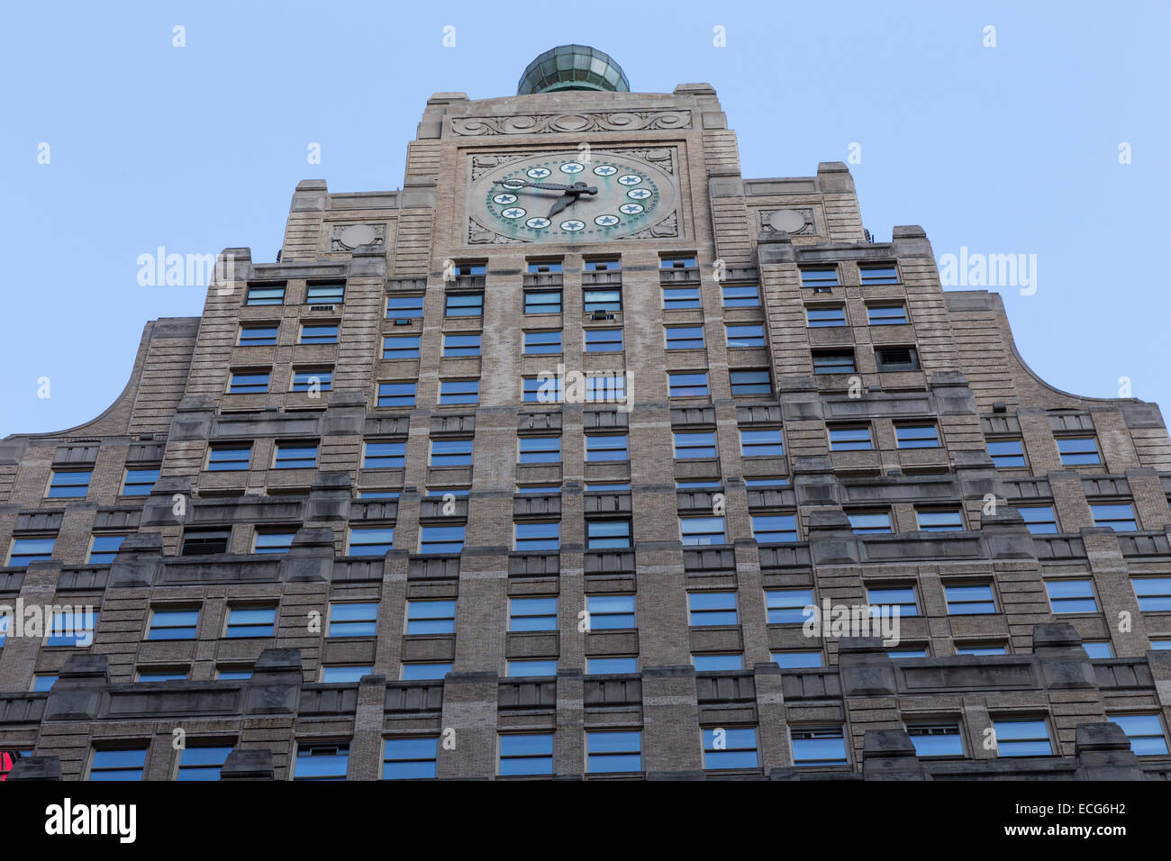 501 Broadway, auch bekannt als Paramount Building, Times Square, New York Stockfoto