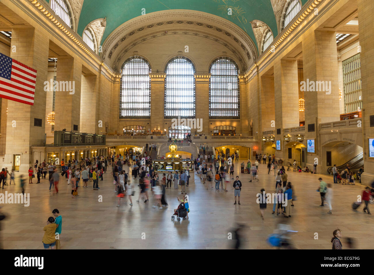 Innenraum des Grand Central Terminal, Midtown in New York City Stockfoto