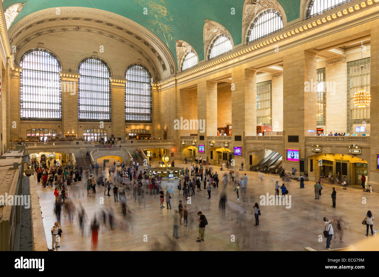 Innenraum des Grand Central Terminal, Midtown in New York City Stockfoto