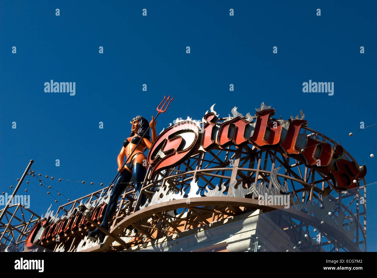 Diablos Las Vegas Nevada, USA Stockfoto