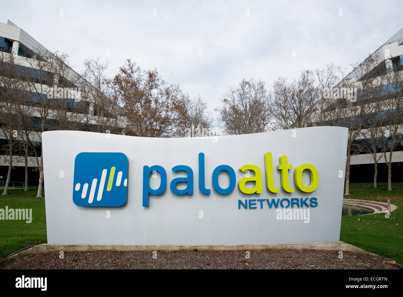 Der Hauptsitz von Palo Alto Networks. Stockfoto
