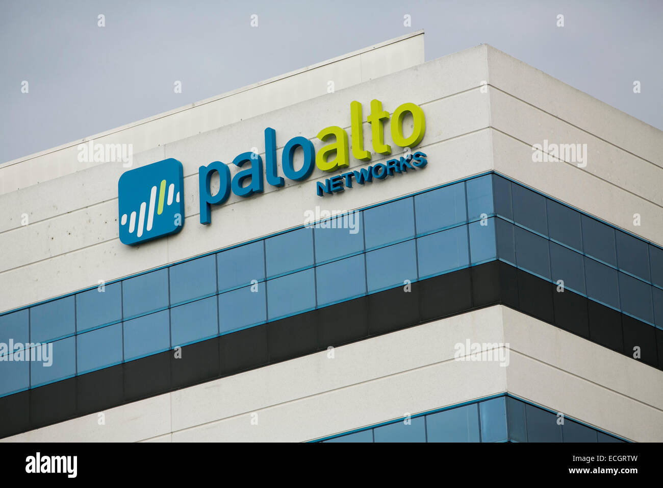 Der Hauptsitz von Palo Alto Networks. Stockfoto