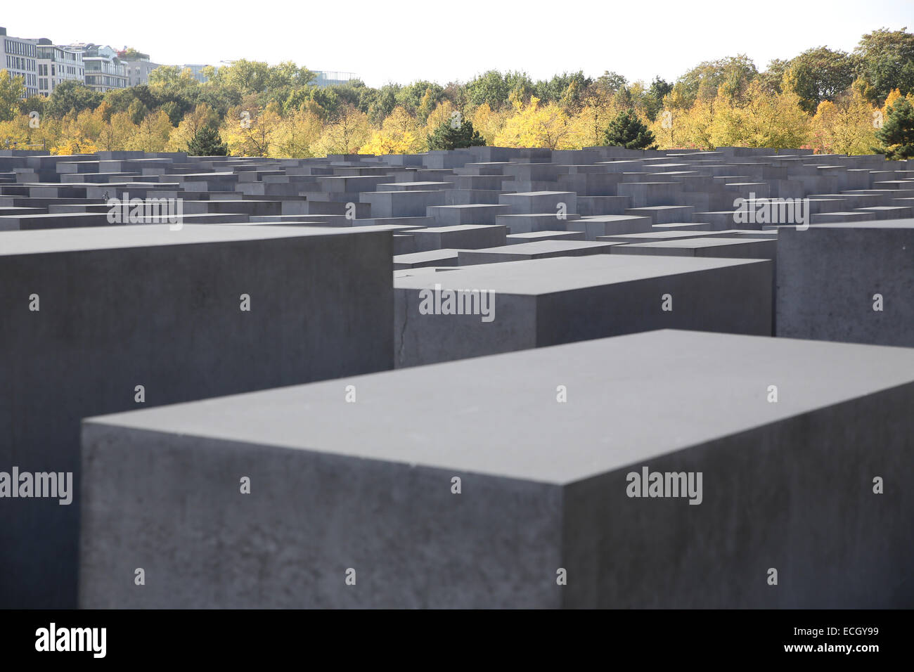 Holocaust-Denkmal-Designer Peter Eisenman Ingenieur Buro Happold Stockfoto