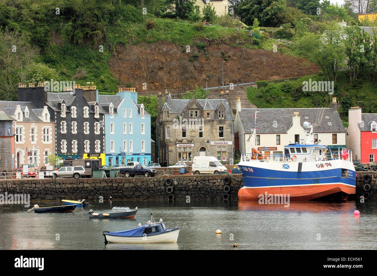 Tobermory, Isle of Mull, Schottland, Vereinigtes Königreich, Europa Stockfoto