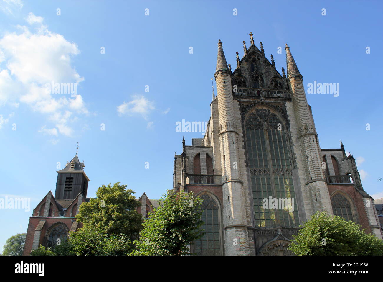 Hooglandse Kerk, eine wichtige gotische Kirche in Leiden, Niederlande, aus dem fünfzehnten Jahrhundert. -Leiden Sammlung Stockfoto