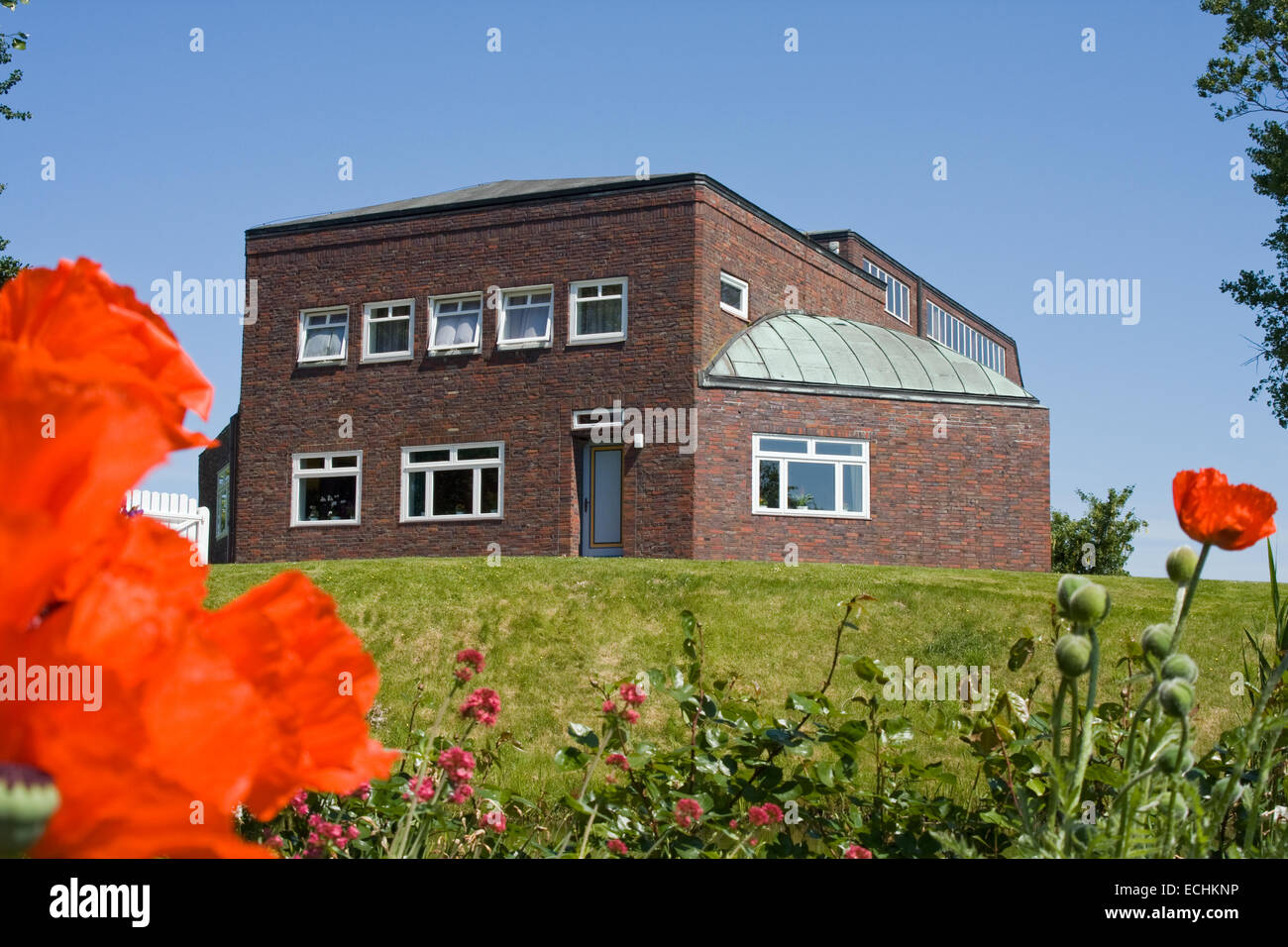 Europa, Deutschland, Schleswig-Holstein, Neukirchen, Seebuell, Nolde-Stiftung, das Nolde-Museum Stockfoto