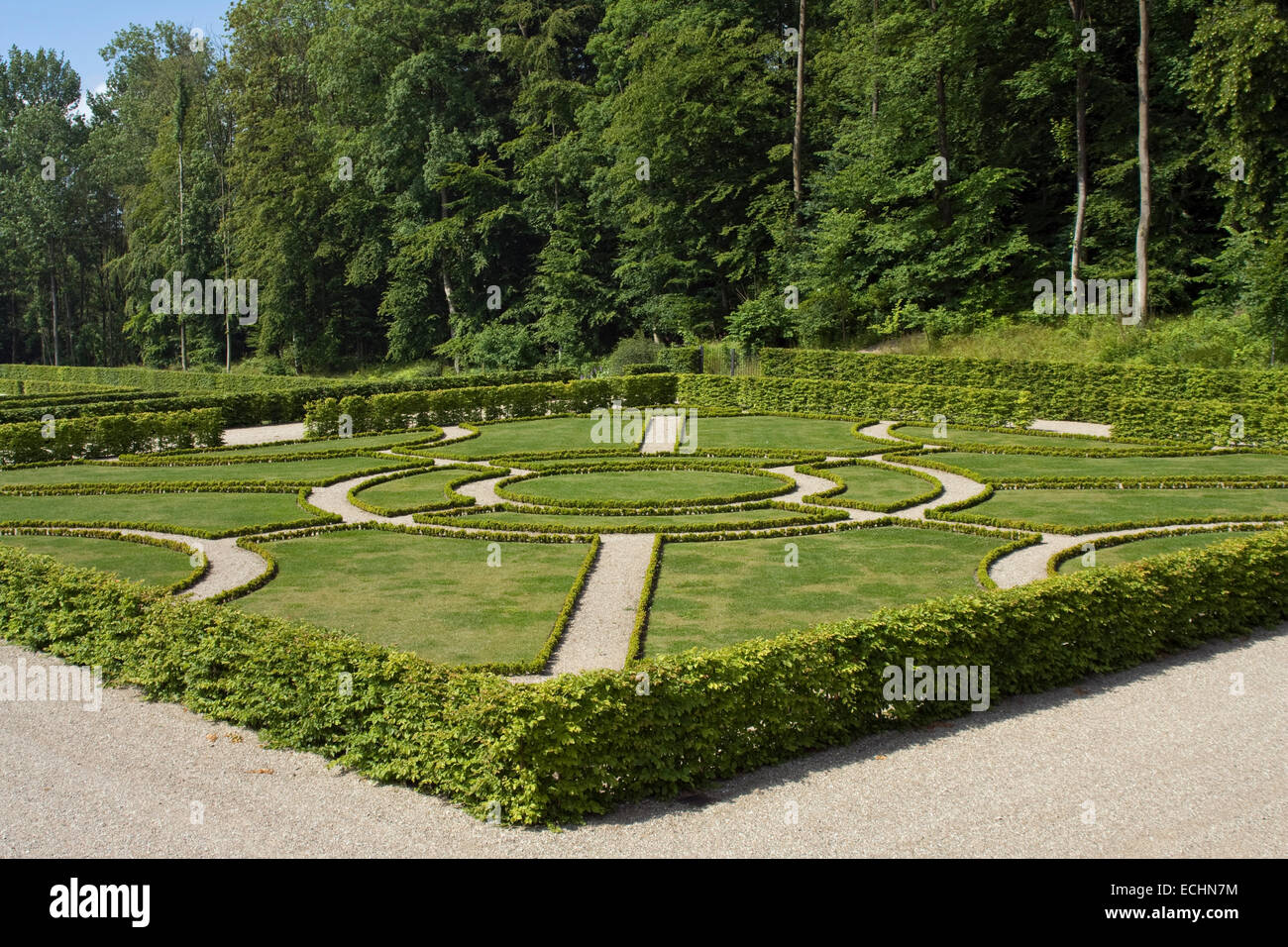 Europa, Deutschland, Schleswig Holstein, Schleswig, Schloss Gottorf, Neuwerk-Garten, Stockfoto