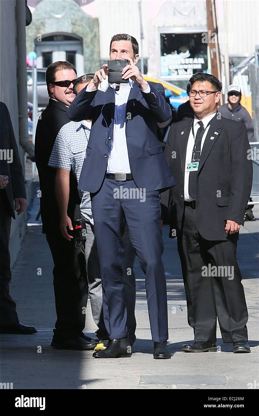 Pablo Schreiber kommt bei Jimmy Kimmel Live! in Hollywood mit: Pablo Schreiber Where: Los Angeles, California, Vereinigte Staaten von Amerika bei: 12. Juni 2014 Stockfoto