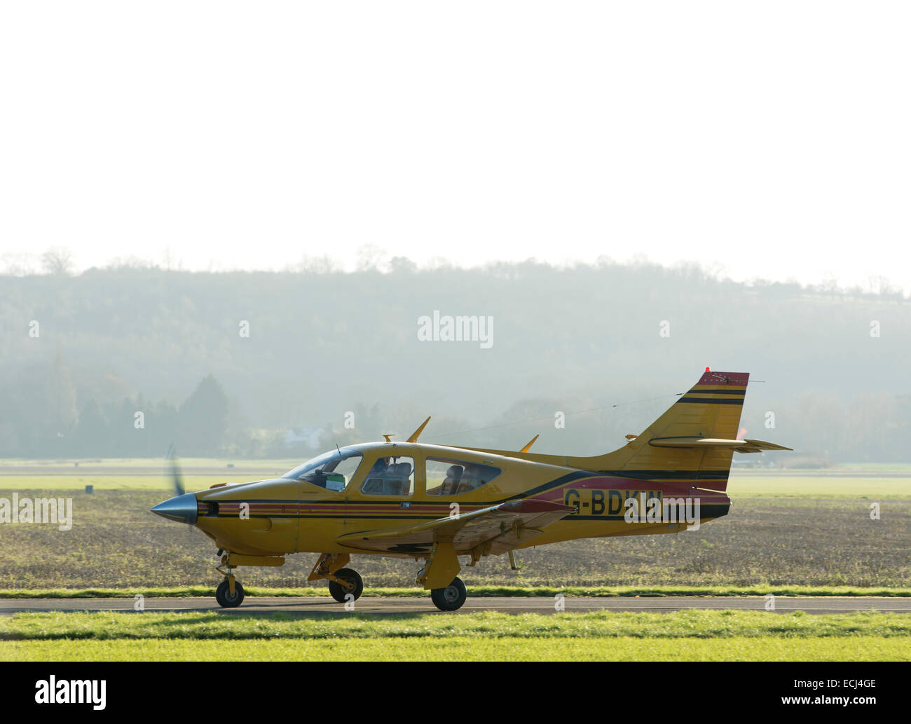Rockwell Commander 112. G-BDKW Stockfoto