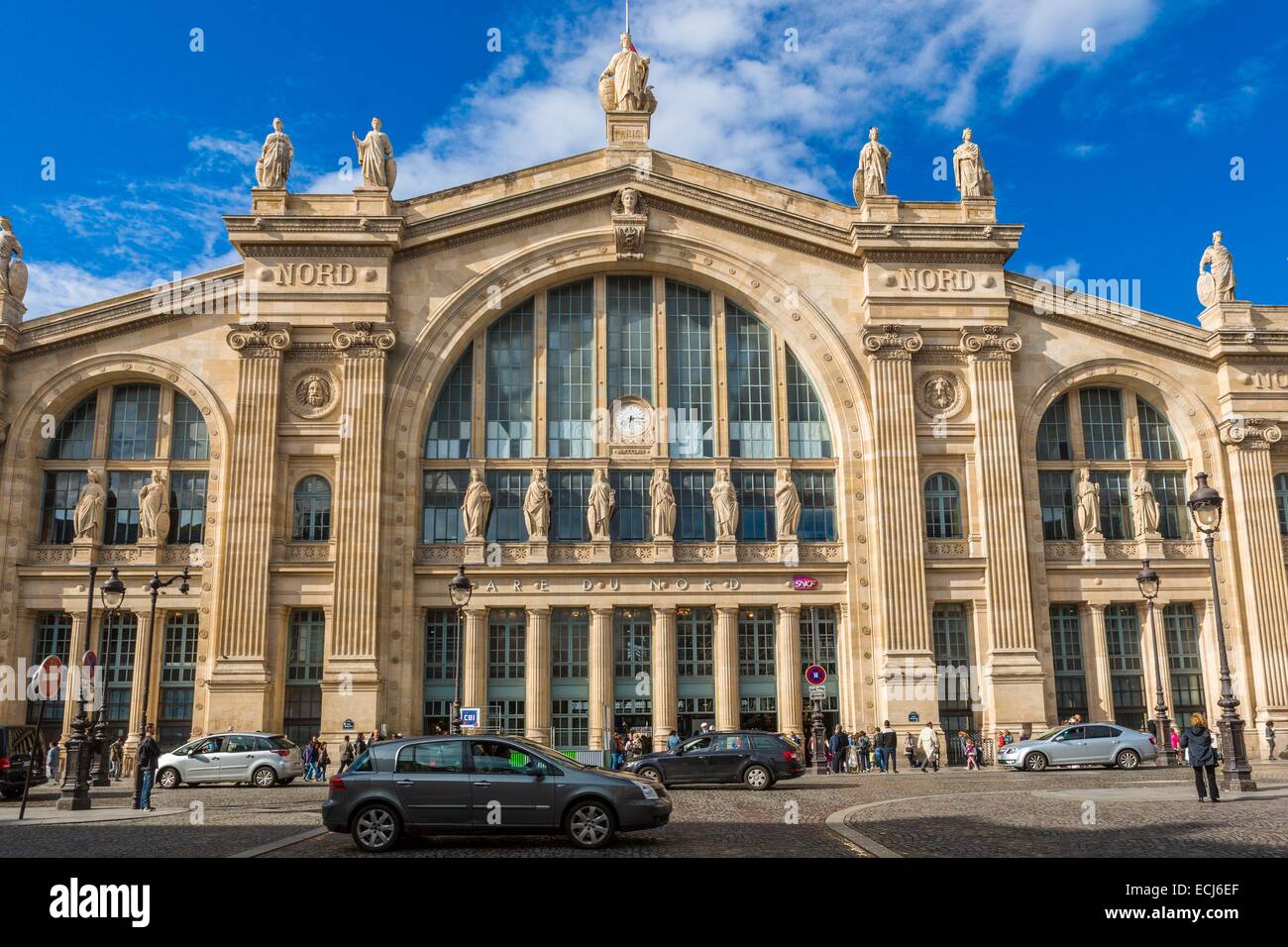 Frankreich, Paris, Gare du Nord (North Train Station) Stockfoto