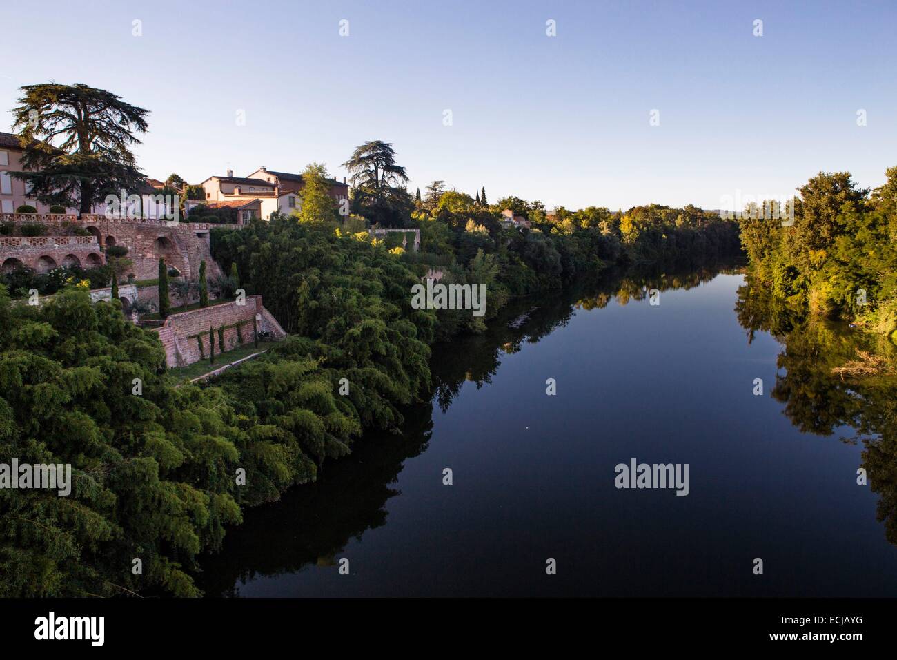 Frankreich, Tarn, Lisle Sur Tarn, Fluss Tarn Stockfoto